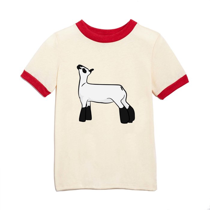 Show Lamb Arrows & Teal  Kids T Shirt