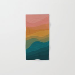 Desert Mountains In Color Hand & Bath Towel
