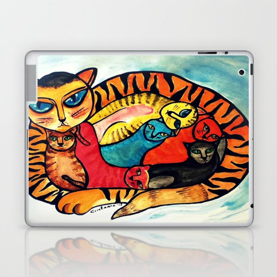 Watercolor: Secrets Laptop & iPad Skin