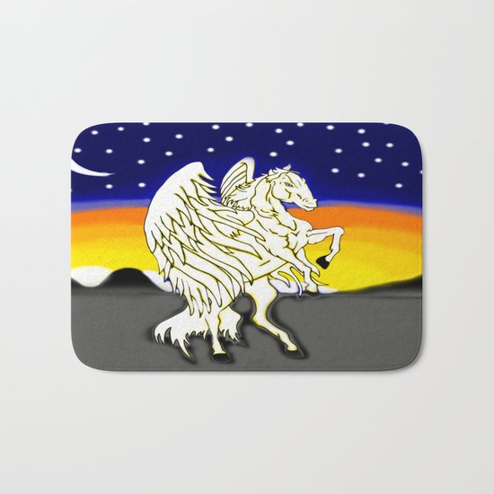 Pegasus at Sunset Bath Mat