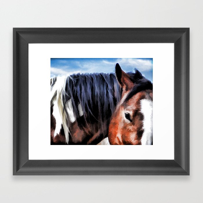 Pony Love Framed Art Print
