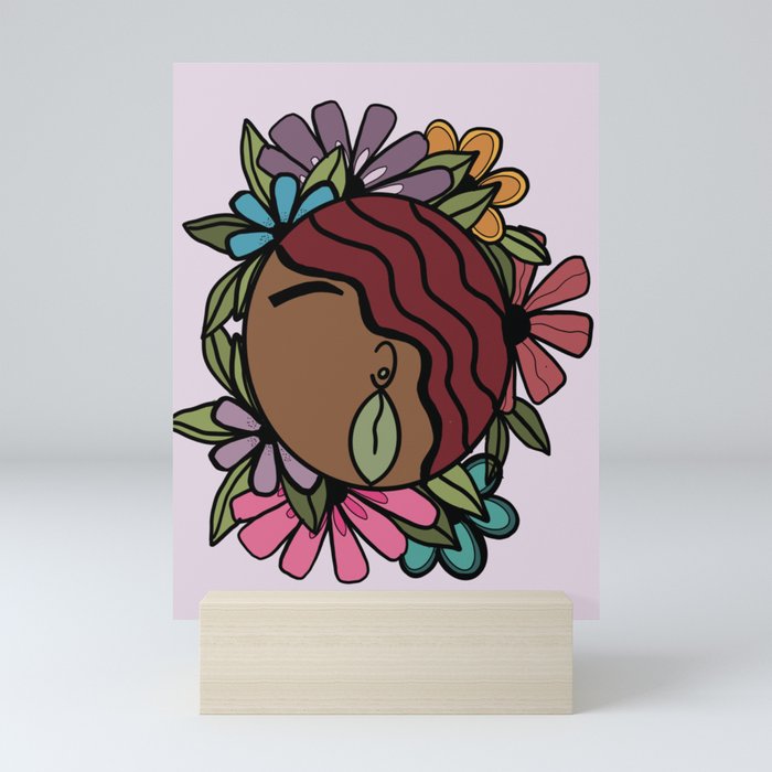 Blooming 02 Mini Art Print