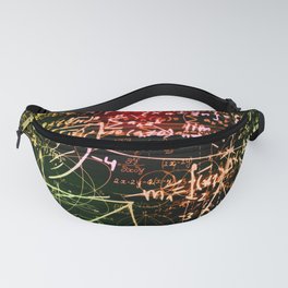 Formulas in mathematical space Fanny Pack
