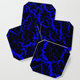 Cracked Space Lava - Blue Coaster