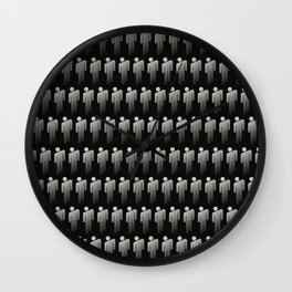 Billie Metallic (Logo Revamp) Wall Clock