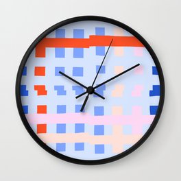 Grids Wall Clock