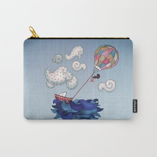 A Textured World Carry-All Pouch
