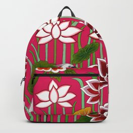 pink wedding day Backpack