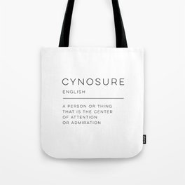 Cynosure Definition Tote Bag