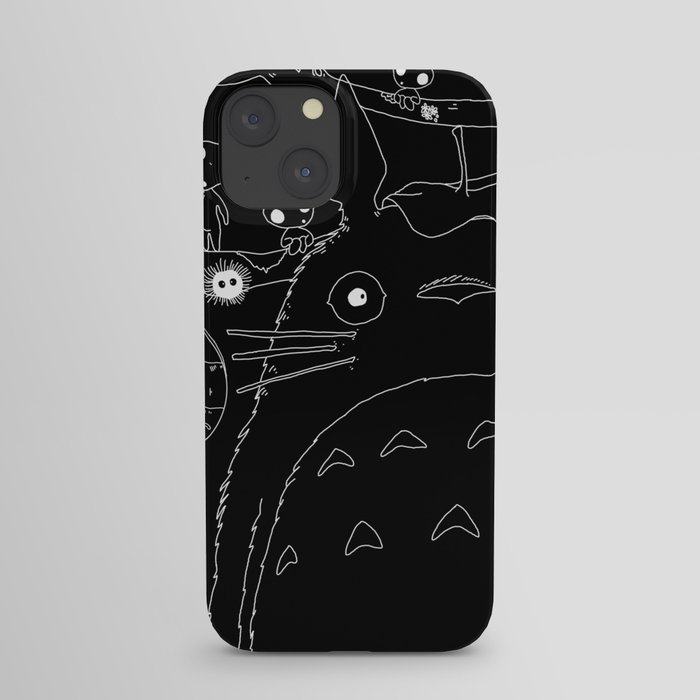 Spirits at the bus stop iPhone Case