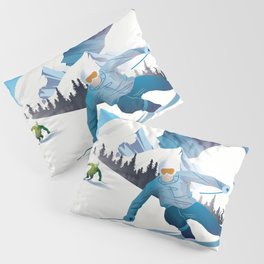 Winter Vacation - Ski Station Pillow Sham