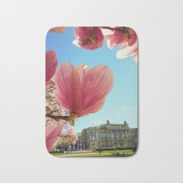 Place Republique Jardin Bath Mat | Season, Tree, Blossom, Growth, Magnolia, Background, Vertical, Closeup, Photo, Bloom 