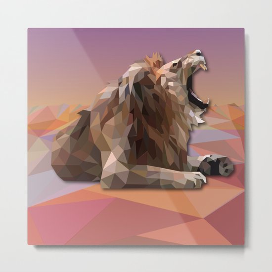 Lion King Metal Print