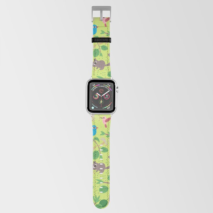 Honeysuckle and Garden Friends Apple Watch Band by Shichijiro