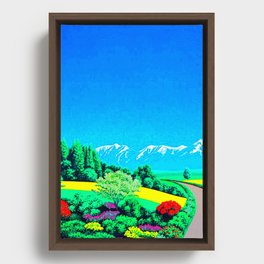 HIROSHI NAGAI Framed Canvas