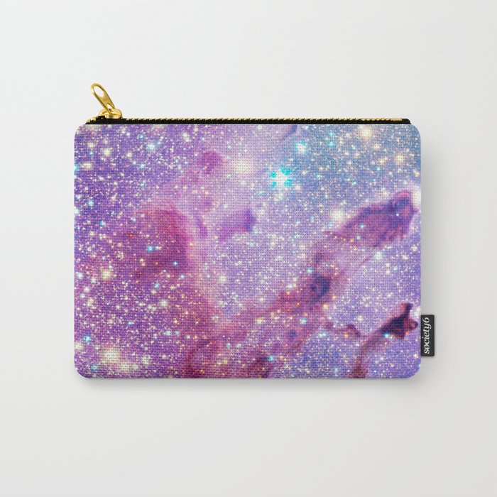 Eagle Nebula Pillars of Creation Pink Purple Turqouise Carry-All Pouch