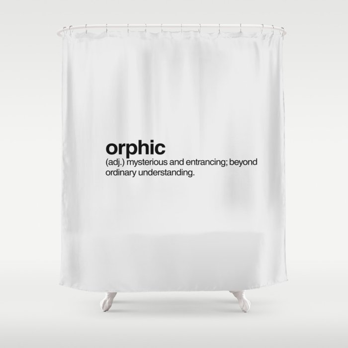 orphic Shower Curtain