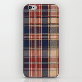 Hipster Plaid  iPhone Skin