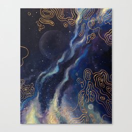 Space Patterns Canvas Print