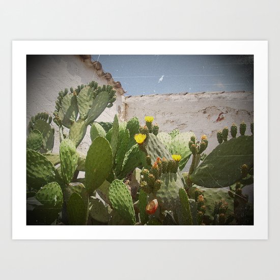 Mediterranean light Art Print