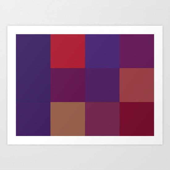 Expect Victory (95 Northwestern Wildcats) Art Print