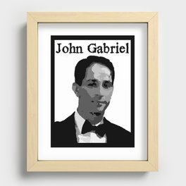 John Gabriel Tribute (ID534) Recessed Framed Print