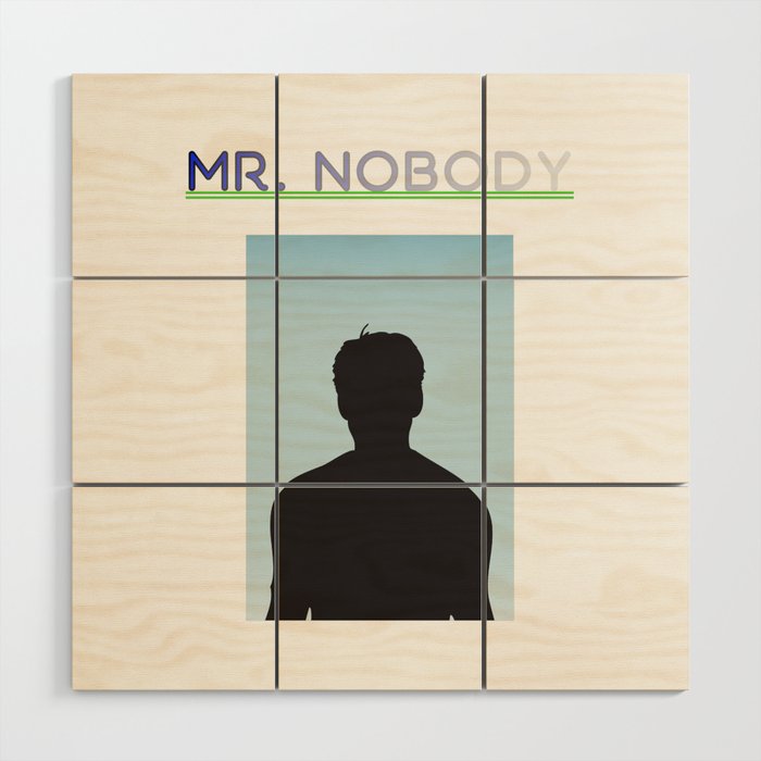 Mr. NoBody Wood Wall Art