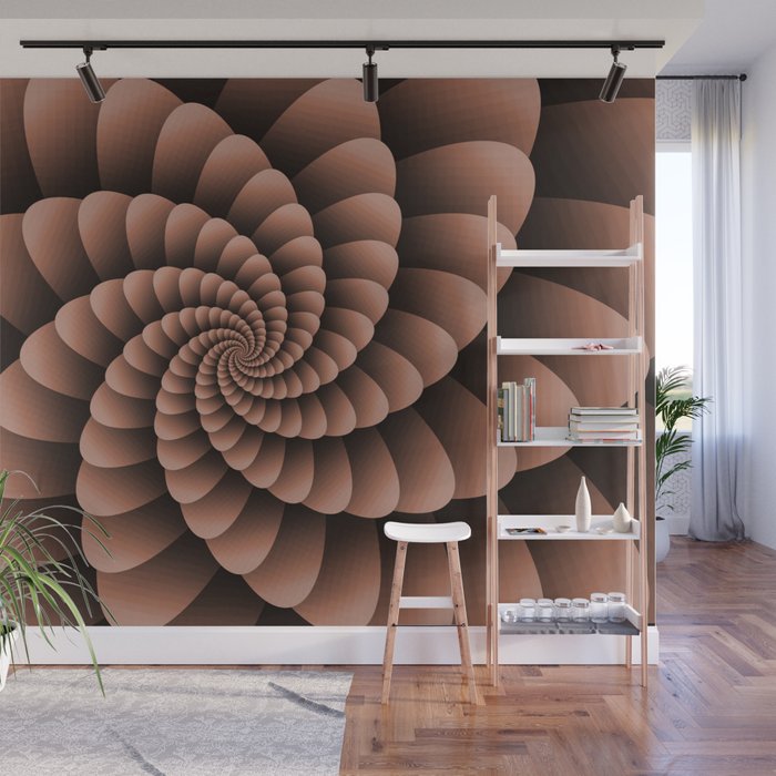Sherwin Williams Cavern Clay Nautical Swirl Digital Design Sherwin Williams Cavern Clay Nautical Swirl Digital Design Nautilus Wall Mural
