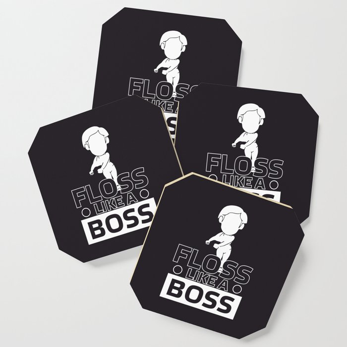 Floss Like A Boss Flossin Dance Society6 Coaster By Lyovajan Society6