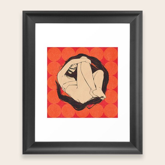 The Circle. Autumn Edition Framed Art Print