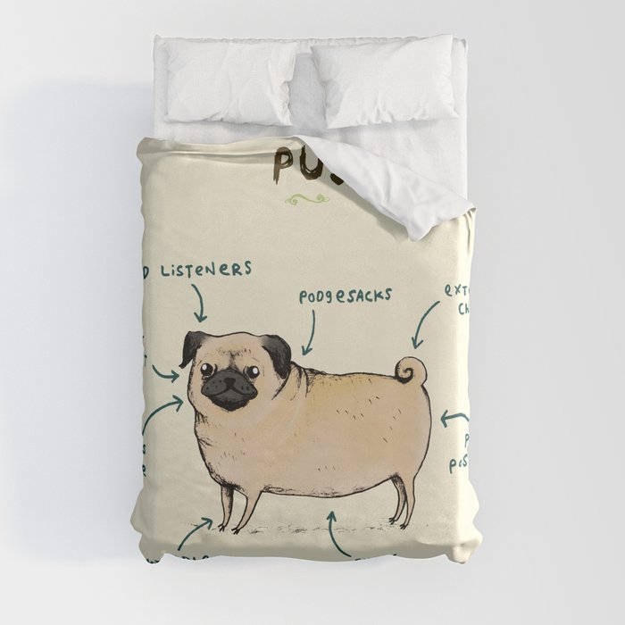 Pug duvet deals set