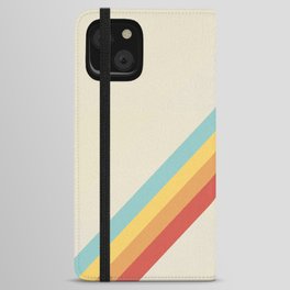 Rainbow Stripe iPhone Wallet Case