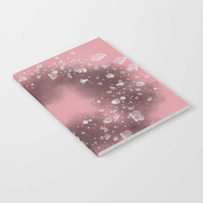 Pink Star Eclipse Notebook