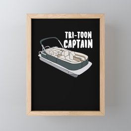 Tritoon Captain Framed Mini Art Print