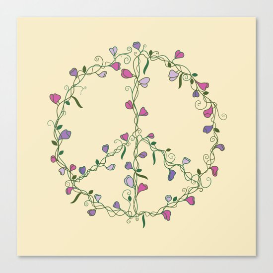 Sweet Peace Canvas Print