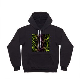 Cracked Space Lava - Lime/Purple Hoody