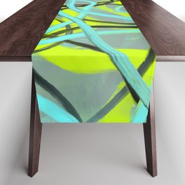 Abstract expressionist Art. Abstract Painting 15. Table Runner
