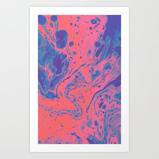 Sugar Melt Art Print