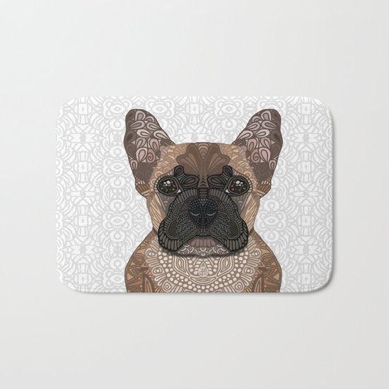 French Bulldog Bath Mat