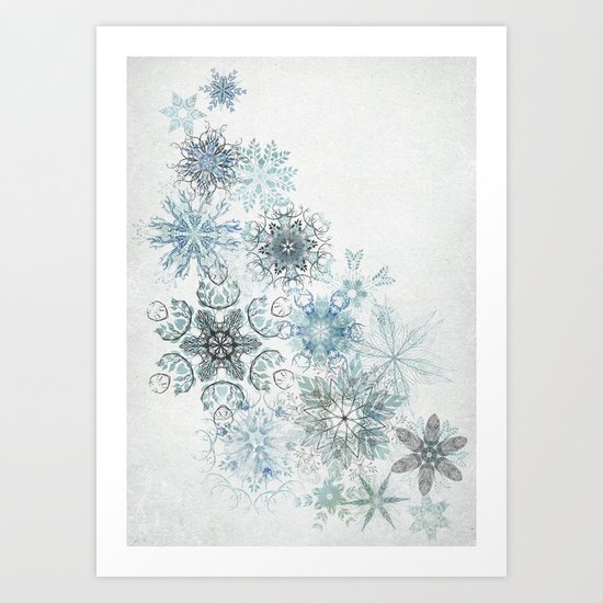 The Forest Drift Art Print