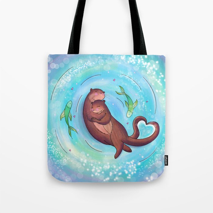 Otterly in love with you Tote Bag