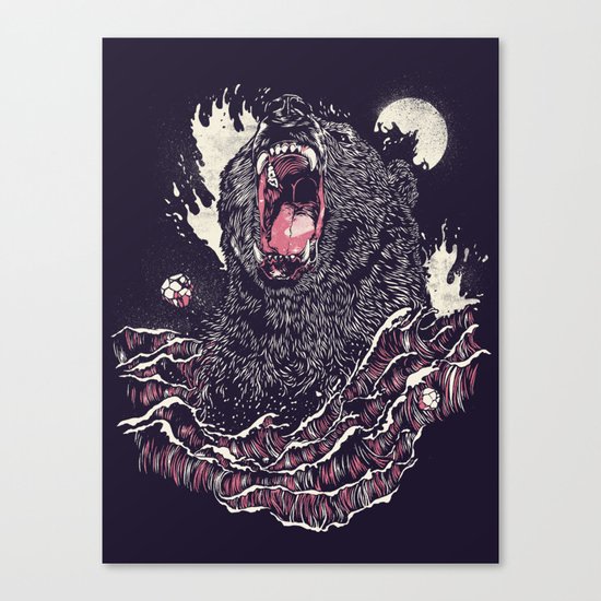 The Tide Canvas Print