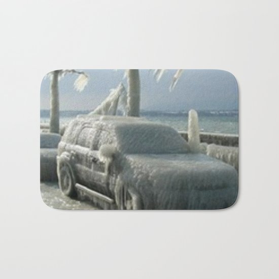 ıce storm Bath Mat