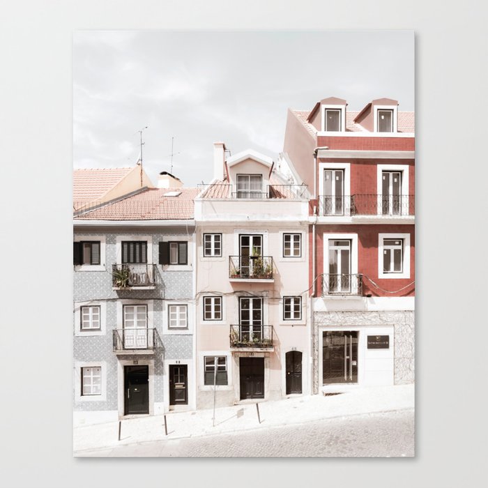 Lisbon City Portugal Canvas Print