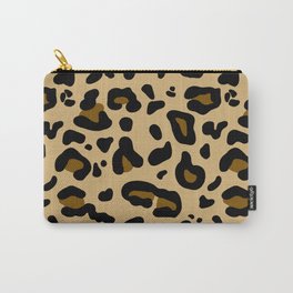 Safari Leopard Print Carry-All Pouch