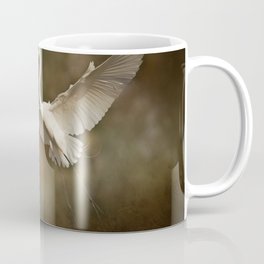 Great White Egret - Landing Coffee Mug