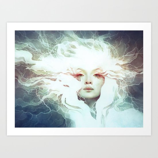 Bolt Art Print