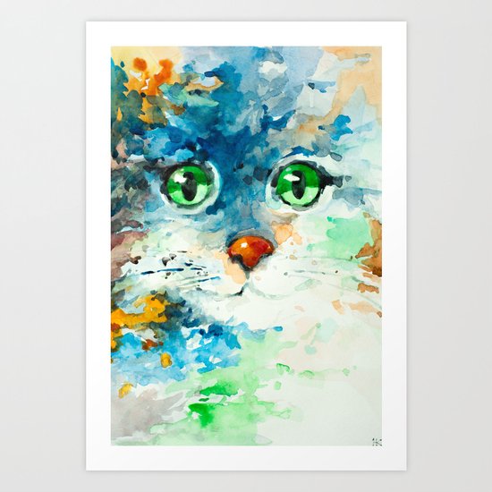 Kitty Art Print