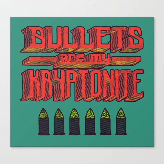 Kryptonite (alternate) Canvas Print