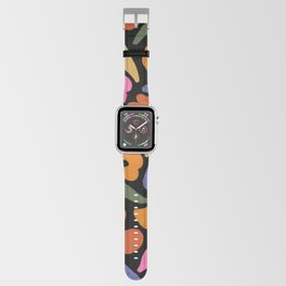 Floral eleven Apple Watch Band | Nature, Retro, Botanics, Pastel, Drawing, Shapes, Pretty, Botanical, Colorful, Modern 